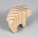 This wooden toy bear is a part of my Itty Bitty Animals Collection and has been handmade in America. It is unfinished, freestanding, and can be stacked. The toy is made using traditional woodworking tools, sanded smooth, and is ready to be painted.