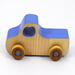 Wood Toy Truck, Handmade and Finished with Amber Shellac, Baby Blue, and Metallic Sapphire Blue Paint From My Play Pal Collection