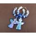 Blue angel wine glass charms
blue angel earrings, Christmas gifts