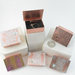 Handmade Tiny Hinge Lid Solid Copper Trinket Boxes