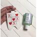Tic Tac Toe Valentine Hand Sanitizer Holder