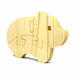 Handmade wooden baby bear cub puzzle, finished with mineral oil and beeswax. Perfect for small children's first puzzle.