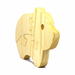 Handmade wooden baby bear cub puzzle, finished with mineral oil and beeswax. Perfect for small children's first puzzle.