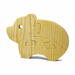 Handmade wooden baby bear cub puzzle, finished with mineral oil and beeswax. Perfect for small children's first puzzle.