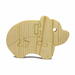 Handmade wooden baby bear cub puzzle, finished with mineral oil and beeswax. Perfect for small children's first puzzle.