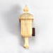 Handmade Wood Birdhouse Ornament Collectable Christmas Tree Ornament shapeed like a Christmas tree. Made from select-grade hardwoods, hand-sanded, and finished with a custom blend of oils and waxes using traditional woodworking tools.