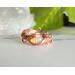 Copper and Opal Adjustable Ring