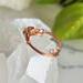 Copper and Opal Adjustable Ring