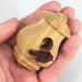 Handmade Wood Birdhouse Ornament Collectable Christmas Tree Ornament shapeed like a Christmas tree. Made from select-grade hardwoods, hand-sanded, and finished with a custom blend of oils and waxes using traditional woodworking tools.