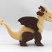 Wood Dragon Fantasy Animal Figurine is Handmade and finished with a renewable blend of mineral oil and waxes Applied hot for durabiliity and to enhance the beauty of the wood. There are ten dragons in this collection. A  link is in the description.