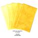 golden yellow quilting cotton bundle, hand dyed ombre gradient