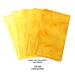golden yellow quilting cotton bundle, ombre hand dyed gradient