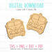 Retro Van Earrings SVG Laser Cut and Score File