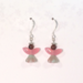 Little angel earrings pink