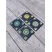 Full view of slate coasters