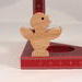 Toy Singing Bird Cutout, Handmade, Unpainted, Paintable, Ready To Paint, Freestanding, from My Itty Bitty Animal Collection