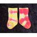 Size 1 Infant Socks - Red, Yellow, Orange