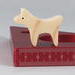 Handmade Wood Toy Dog Cutout, Unfinished, Sanded, and Ready to Paint. Perfect for kids' toys or crafts. From My Itty Bitty Animals Collection.