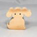 Handmade, stackable toy puppy dog cutout from the Itty Bitty Animal Collection. Unfinished and unpainted, crafted for creative play. Smoothly sanded and ready to be personalized with your favorite colors.