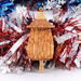 Birdhouse Christmas Tree Ornament, Handmade Collectable