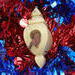 Birdhouse Christmas Tree Ornament Handmade and Finished Collectible