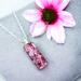 Jewelry made with flower petals