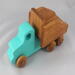 Handmade Wooden Toy Dump Truck, Painted in Your Choice of Colors, From My Easy 5 Truck Fleet Collection