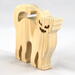 Halloween Cat Cutout, Handmade, Unfinished, Freestanding, and Ready to Paint, Wood Animal From My Snazzy Spooks Collection