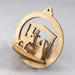 Nativity 3D Christmas Tree Ornament, Handmade and Finished In The USA