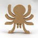 Halloween Spider Cutout, Handmade Unpainted, Ready To Paint, and Freestanding Use for Crafts or Toys, from My Snazzy Spooks Collection