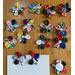 Fabric Flowers - Paperclips, Magnets or Pins