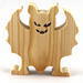 Halloween Bat Cutout Handmade And Unfinished Freestanding Decoration For Craft or Play From My Snazzy Spooks Collection