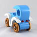 Classic Vintage Style Sedan Handmade and Painted From My Bad Bob's Custom Motors Collection Painted Baby Blue and White with Amber Shellac Wheels
Toy Car Classic Vintage Style Sedan Handmade and Painted From My Bad Bob's Custom Motors Collection Painted Baby Blue and White with Amber Shellac Wheels