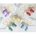 Christmas Light Earrings, All Available Colors