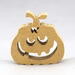 Halloween Jack-O-Lantern Pumpkin Cutout Handmade Unpainted Freestanding For Decor or Toys From My Snazzy Spooks Collection
