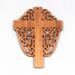 Christian Cross Fretwork Christmas Tree Ornament