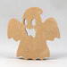 Wood Ghost Cutout Handmade Freestanding Unpainted Ready to Paint use as Halloween Decor or Toys Snazzy Spooks Collection