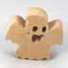 Wood Ghost Cutout Handmade Freestanding Unpainted Ready to Paint use as Halloween Decor or Toys Snazzy Spooks Collection