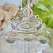 Green Aventurine Gold Colored Sterling Silver Earrings and Bracelet Jewelry Set