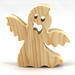 Halloween Ghost Cutout Unfinished, Unpainted and Ready to Paint For Decor Crafts Or Toys From My Snazzy Spooks Collection