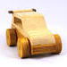Wood Toy Car Minivan Handmade and Finished with Two-Tone Clear and Amber Shellac From My Speedy Wheels Collection Made To Order