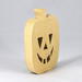 Handmade Jack-O-Lantern Pumpkin Cutout Unpainted and Ready to Paint Crafts Decoration or Toys Halloween Collection
