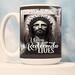Picture of the front side of My Redeemer Lives coffee mug.