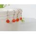 Fall Gift Set with Carnelian Necklace and Earrings