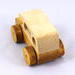 Handmade Wood Toy Minivan Car Finished with Clear and Amber Shellac from the Speedy Wheels Collection