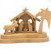 Mini Nativity Scene Christmas Decoration Made from Poplar Hardwood and Finished with a Custom Blend of Mineral Oil and Wax