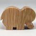 Wood Toy Elephant Cutout Handmade, Stackable Unfinished Unpainted Ready to Paint From My Itty Bitty Animal Collection