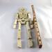 Halloween Skeleton Kit Handmade from Select Grade Hardwoods Unfinished Unpainted Paintable Ready to Paint Decoration
