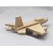 Handmade Wood Toy Airplane Jet Fighter Unfinished Unpainted Paintable Ready For Painting - Made To Order