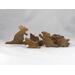 Handmade Mouse Family Stacking Puzzle: Mom and babies made from premium hardwood, hand-finished